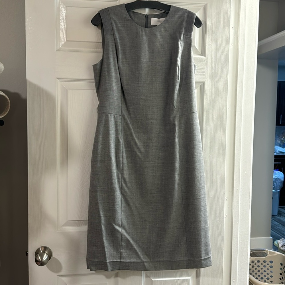 Hugo Boss Grey Dress Size 10